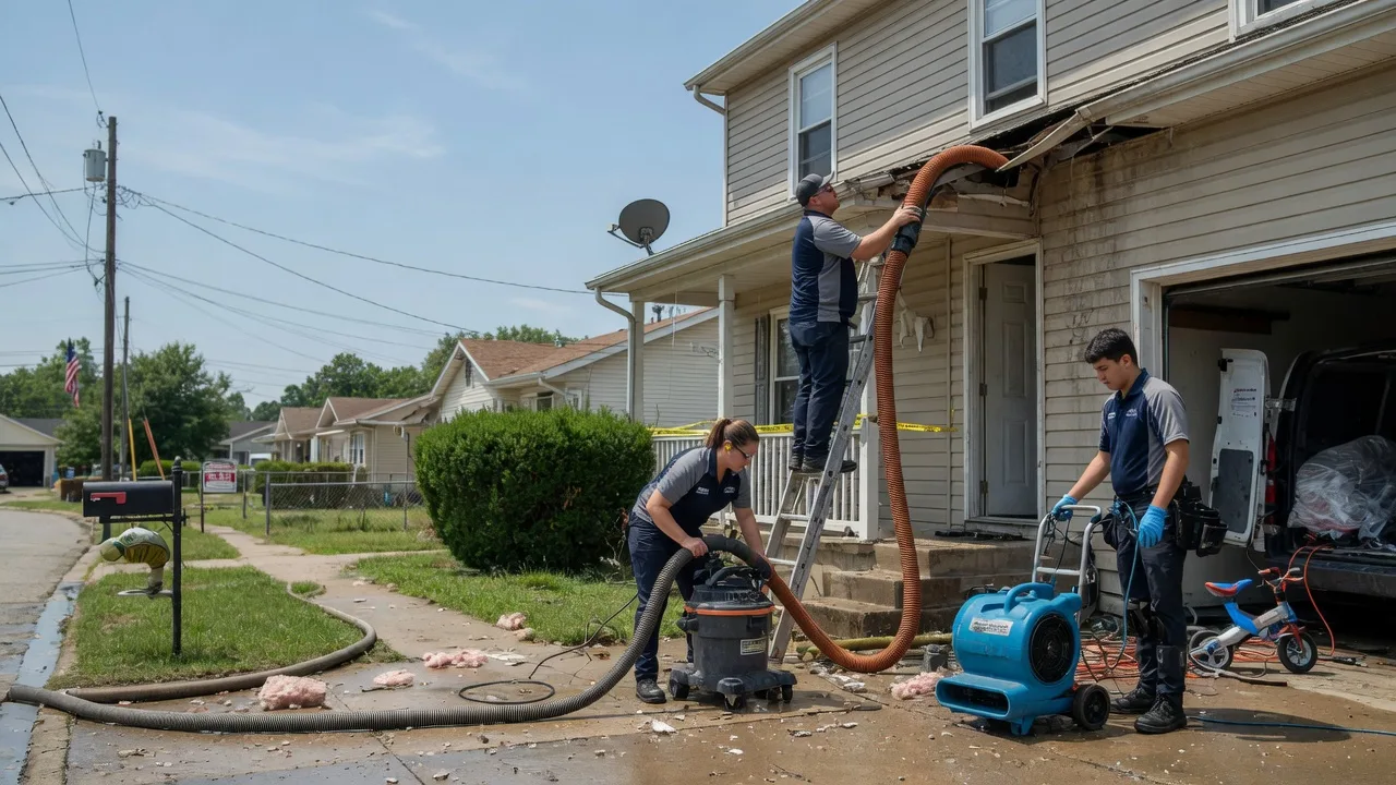 Water Damage Restoration in Saratoga, IN near me